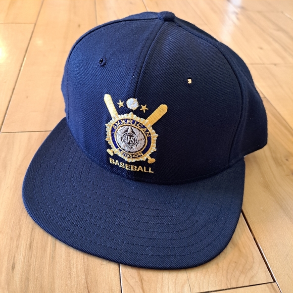 NEW Vintage American Legion Baseball Cap Snap Back DELONG USA Made Medium-Large - Picture 1 of 9